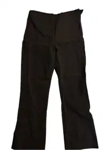 MM Lafleur side zipper trousers dress pants black women's size 8