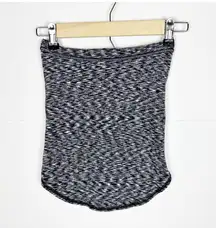 Lululemon Neck Warmer Black Space Dye Adjustable One Size
