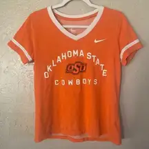 Womens Oklahoma State University Short Sleeve TShirt Cotton Blend M The Nike Tee