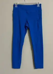 Zyia  Active Blue Light n Tight High Rise Crop Leggings Size 6-8