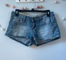 Zana di Y2K Low Rise Denim Short Shorts 7 Zanadi