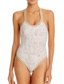 New. PQ snakeskin one piece. Medium . Retails $168