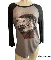 Stars Wars Baseball Tee Size M