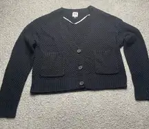 John + Jenn‎ Cropped Dark Academia Grunge Sweater