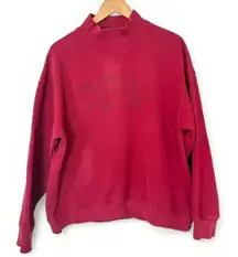 American Eagle red crewneck sweatshirt -M