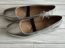 Old Navy Silver Women's Ballet Flats Sz 6