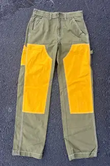 BDG Canvas Colorblock Carpenter Pants