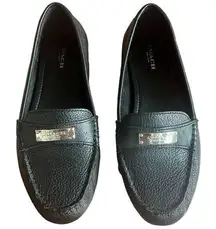 Coach  Black Driving Shoes Size 8B Loafers