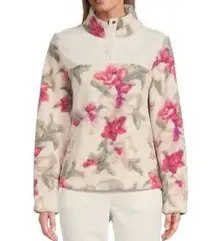 NEW NWT Tommy Bahama Floral Henley Pullover Jacket