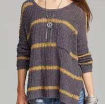 Free People Greenwich Village Oversized Knitted Sweater size M