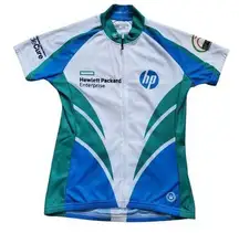 Canari Cycling Jersey Shirt Top Polyester Women Medium Hewlett Packard 2017 Bike