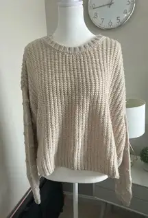 Moon And Madison Cream Sweater