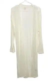 POL knit long cardigan kimono swim coverup NWOT