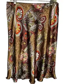 Vintage Pierre‎ Cardin Polyester Paisley Skirt