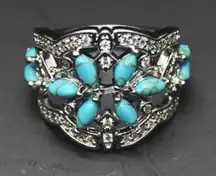 Western Turquoise Ring