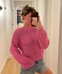 Pink Sweater