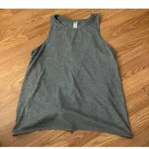 Yogalicious Workout Open Back Tie Knot Tank Top Size Medium