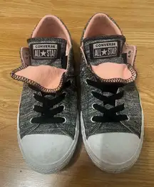 Converse Women’s ' Gray and Pink All Star Shoes ( Size EU 37)