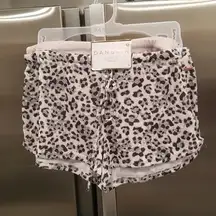 💕DANSKIN💕 PJ Shorts (2 Pack) Animal Print & Solid Pink Small S NWT