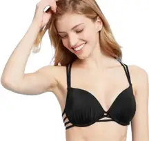 Shade &Shore Push-Up Strappy Cross Back Bikini Top