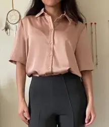 Blush Pink Blouse