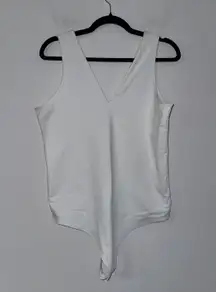 Soft AF Collection Tank Bodysuit XL White