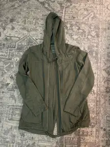 Olive green utility jacket American Eagle 