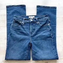 Mid-Rise Kick Out Crop‎ Jeans | Size 25