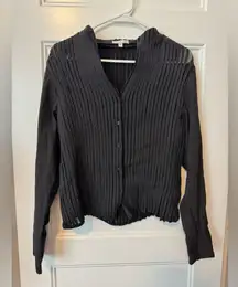 Osstinee Black Button Down Shirt Size 12