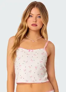 NWT Edikted Bow Tank Top