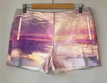 Naf Naf Sunset Side Zip Shorts