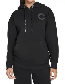 Calvin Klein Performance Womens‎ Black Hoodie Sweatshirt CK Logo