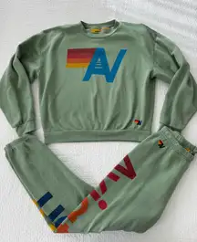 Aviator Nation Green set