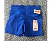 90 Degree By Reflex (Provethemwrong) Cobalt Blue Gym Shorts Vibrant Comfy Size S