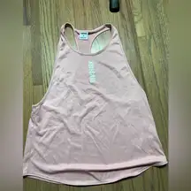 Gymshark pink tank medium