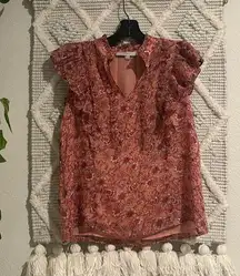 LOFT Floral blouse