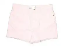 NWT Current/Elliot Pale Pink Cutoff High Waist Denim Jean Shorts Size 28