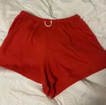 dippin daisy's swimwear dippin daisys red lounge shorts