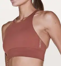 LULULEMON Ride & Reflect Bra lululemon X SoulCycle In Adobe Dust‎ Size 6