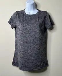 Under Armour Grey Marbled Loose Fit HeatGear Shirt Women's XS