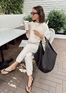 Sedona White Crewneck