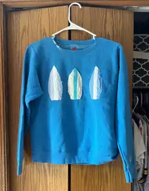 Patchwork Surfboard Sweatshirt