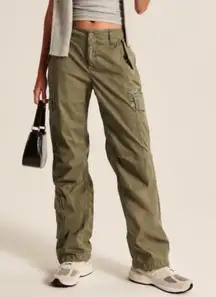 Abercrombie & Fitch A&F Reissue Collection 2000s Y2K Utility Cargo Pant Green S