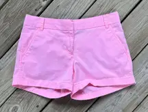 J.Crew Women's 4" Pink Chino Shorts Size 4