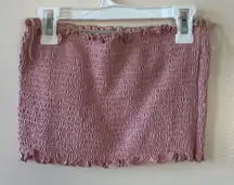Pink Smocked tub top