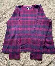 Plaid Sweater