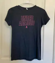 EUC | Under Armour women’s scoop‎ neck heat gear tshirt — small