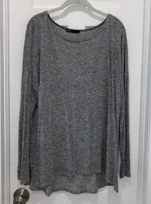 Grey Crew Neck Light Sweater
