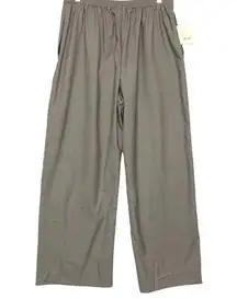 Eskandar Size 2 Large Taupe Lux Wool Silk RICH Pull On Pant Trouser NEW w/ TAGS