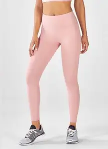 NWT Fabletics High-Waisted Solid Powerhold 7/8 | Size: M | Rosebloom